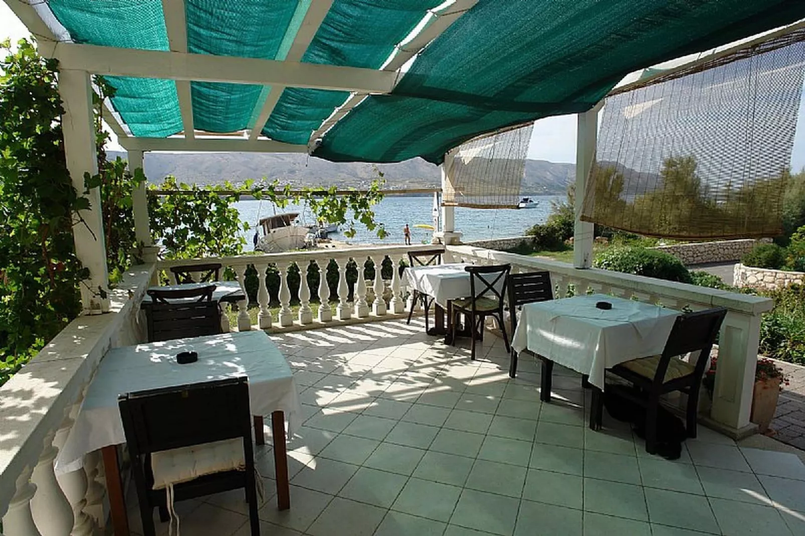 Pansion Gea - Superior Double Room with Balcony and Sea View (S2) - Terrasse
