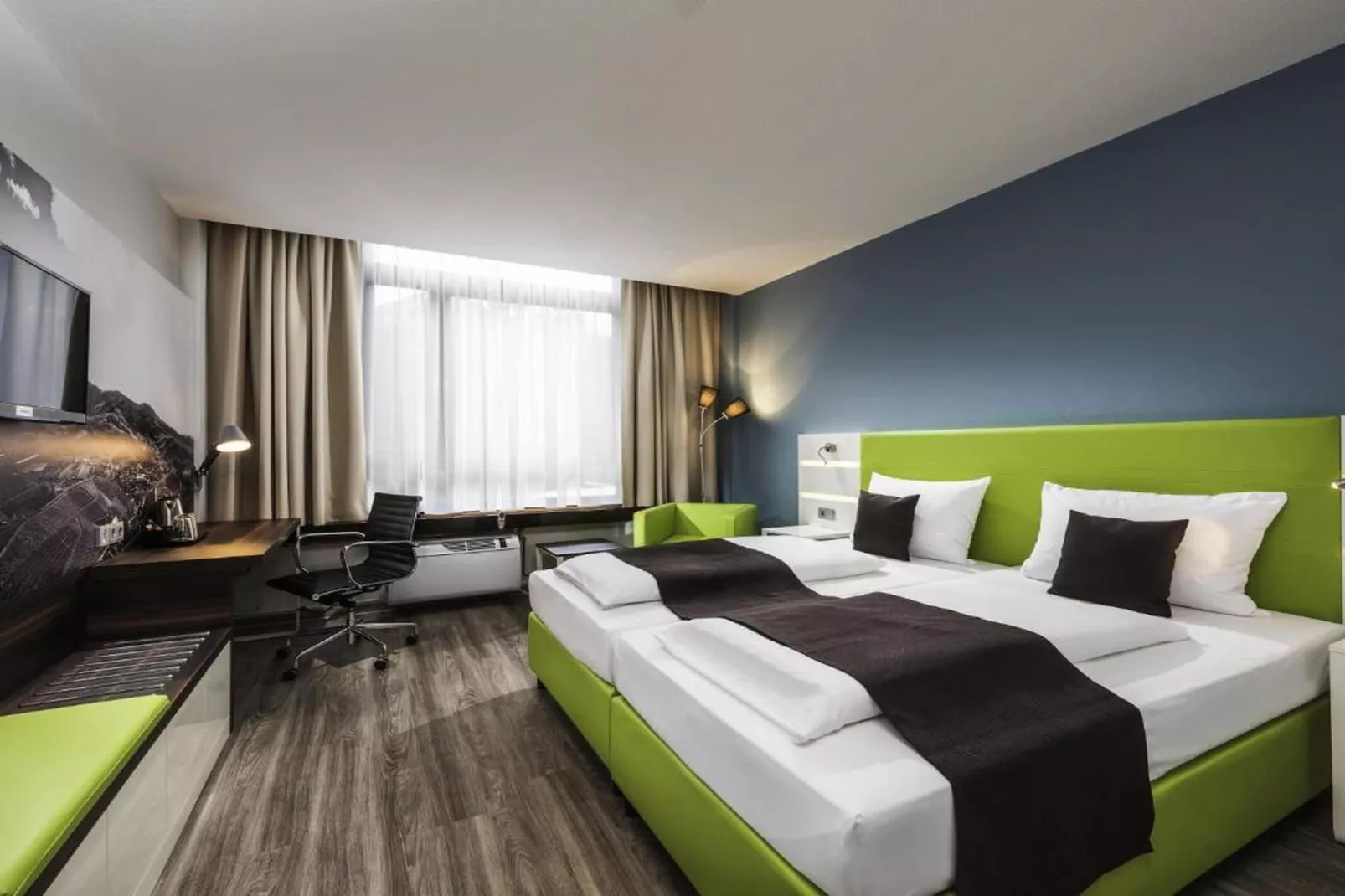 Offenburg City - Superior Twin Room - Schlafzimmer