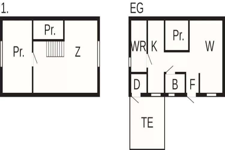 4 person holiday home in Olofström - Floor plan