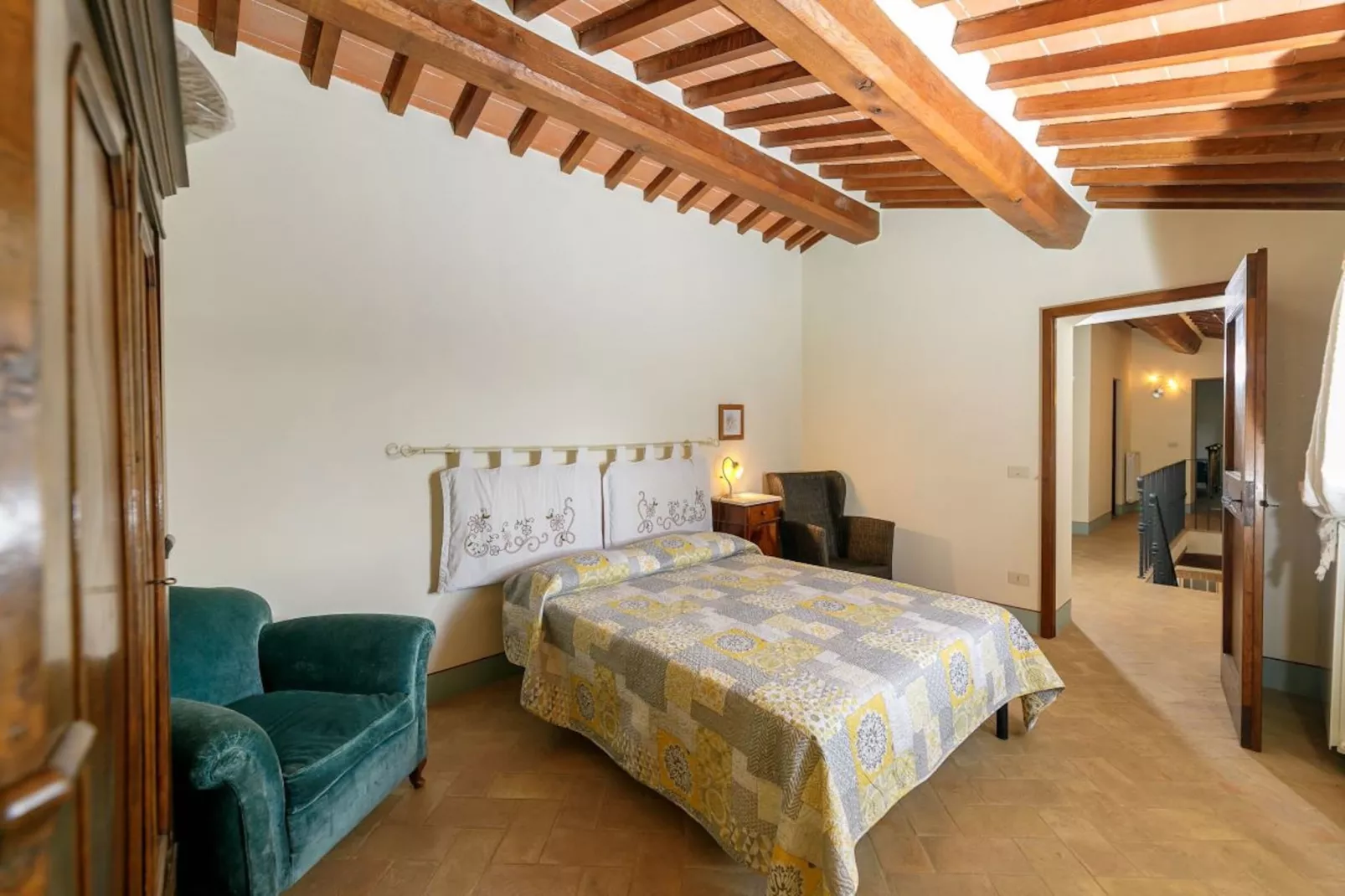 Podere Uliveto - Schlafzimmer