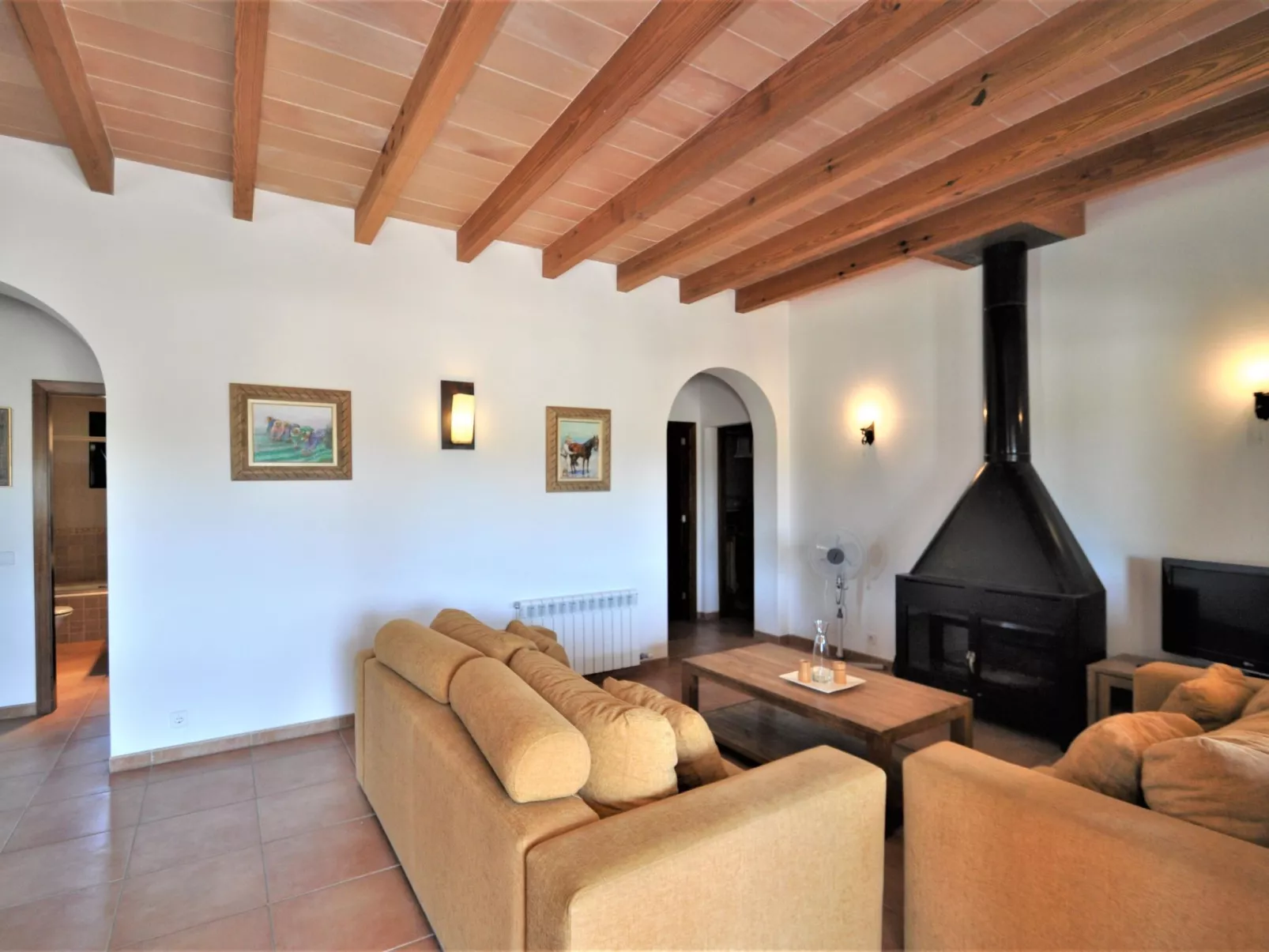 CAS BORRASSOS- Finca con piscina privada a 10 minutos de Palma.. BBQ. Wifi - Wi - Inside