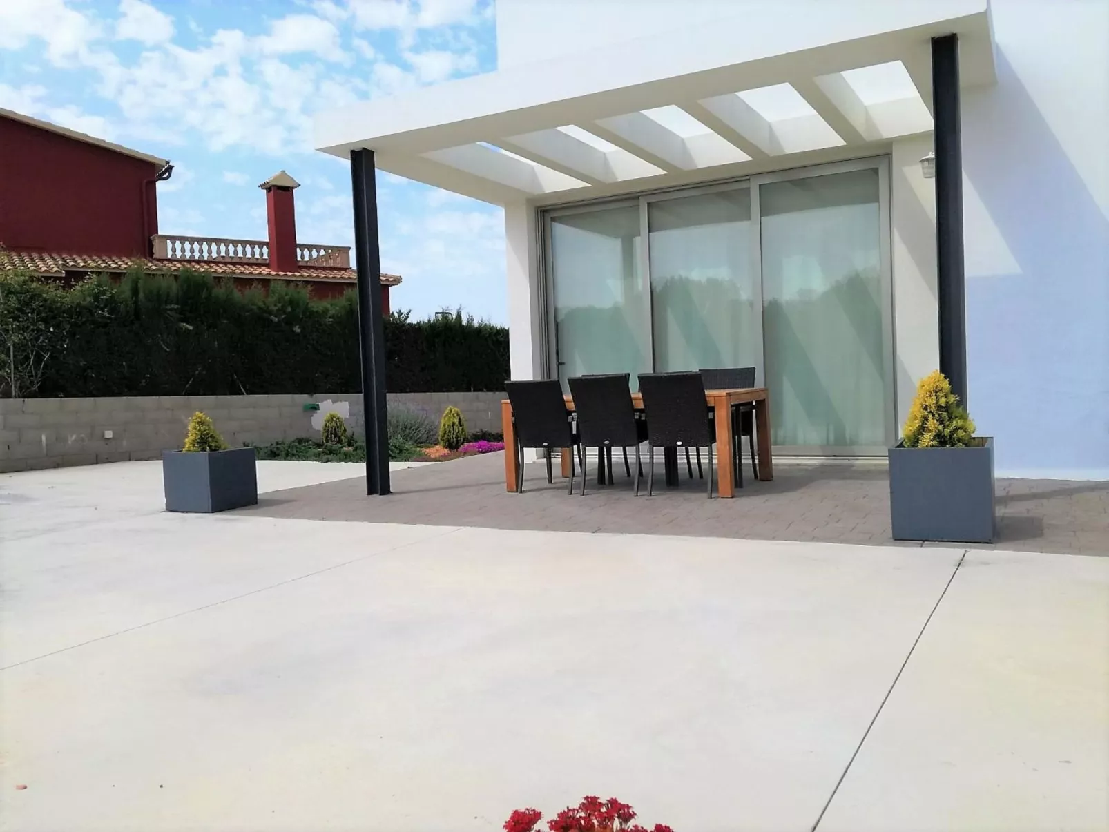 Moderna Villa cerca del golf y con piscina privada, ideal para familias - ofert - Outside