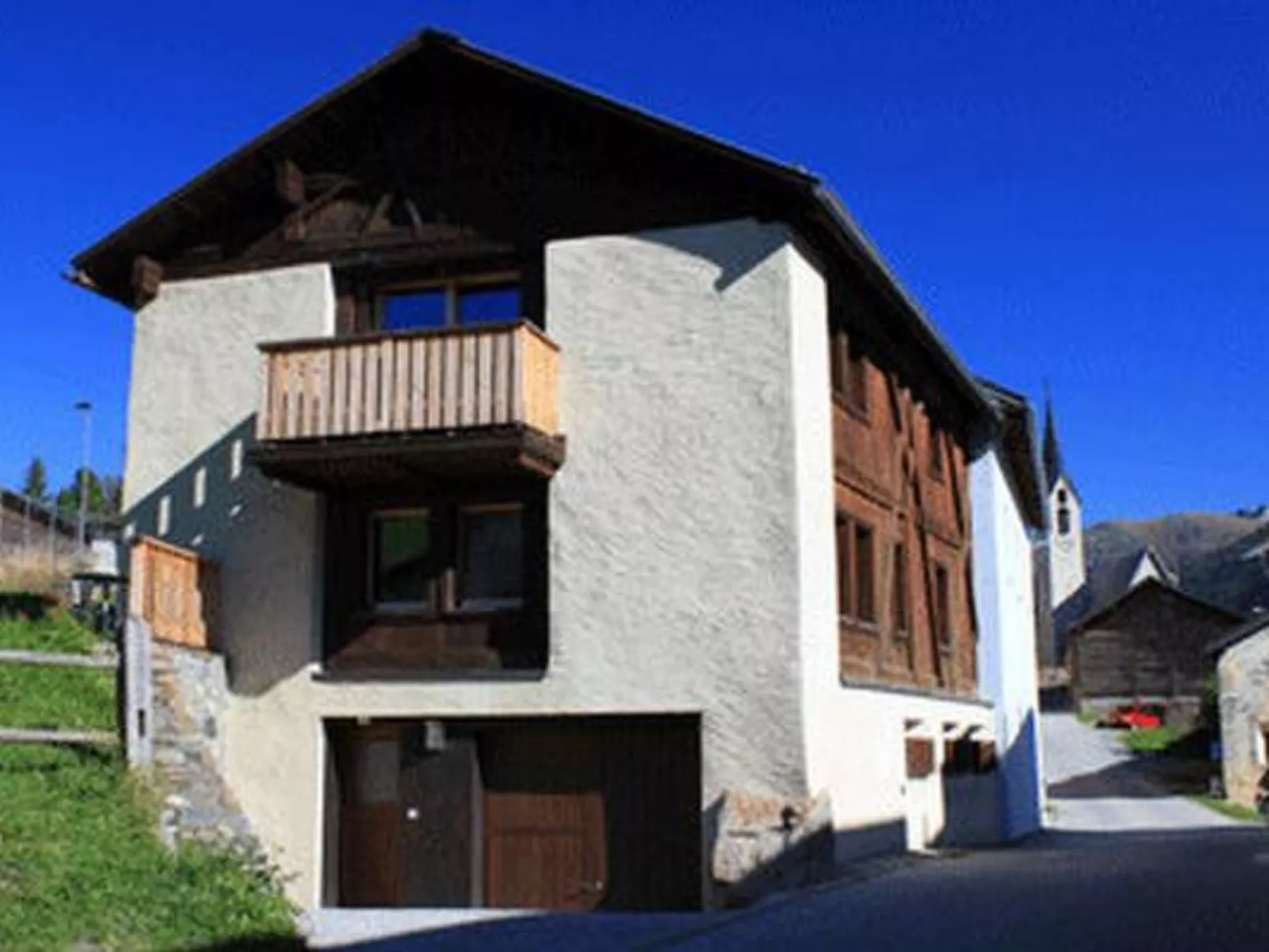 Chasa Tablà, (Guarda) - Draußen