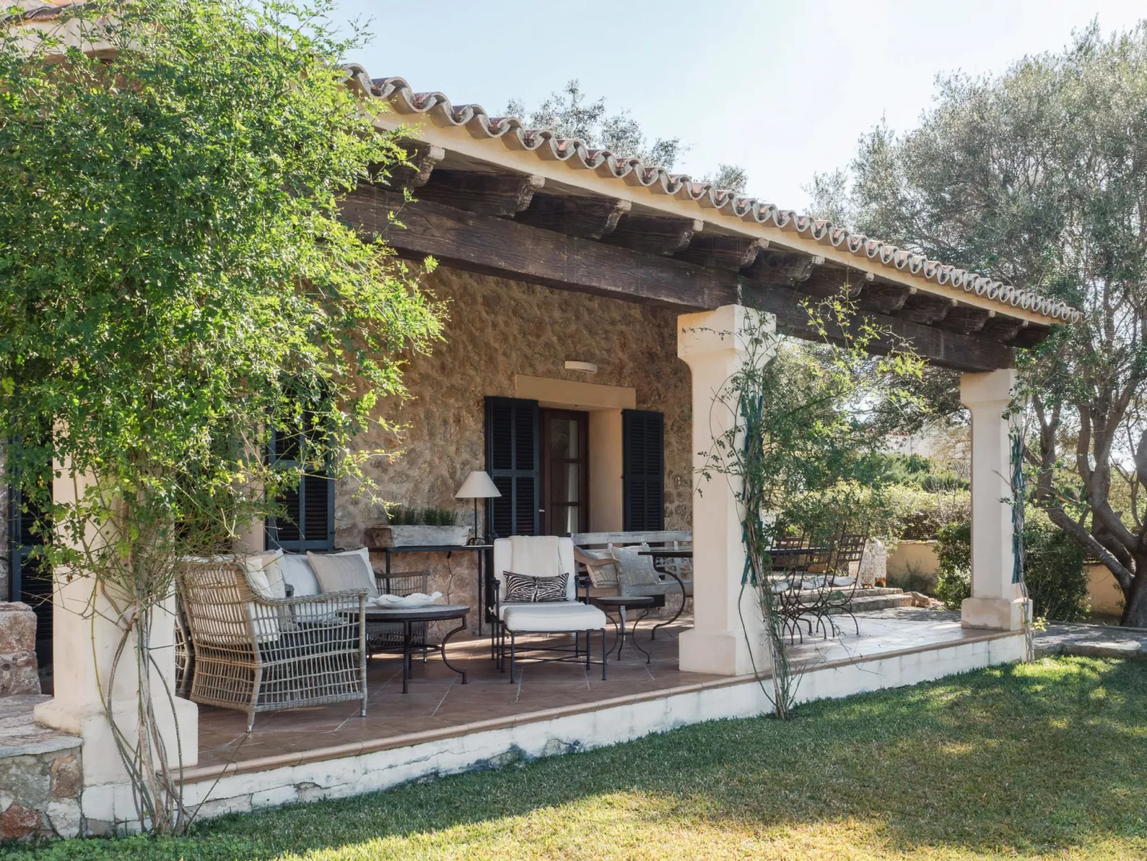 VILLA ALENAR. Espectacular villa rústica en San Marçal, Piscina Privada - WiFi - Outside