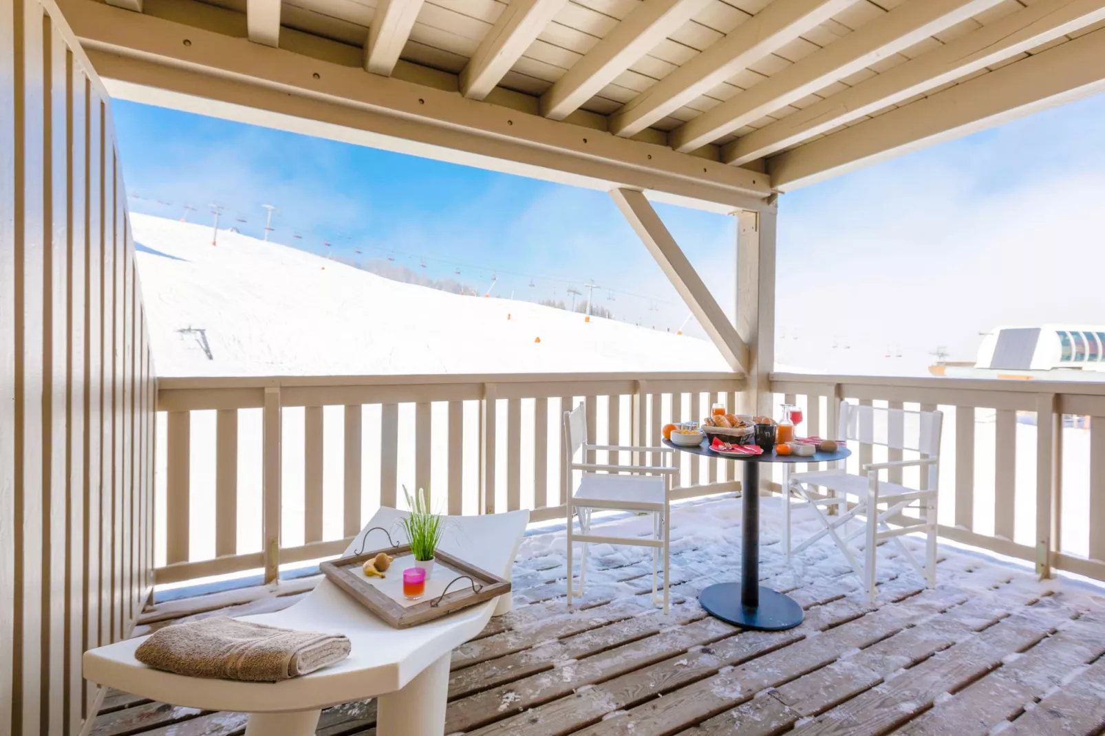 Village Club MMV Plagne 2000  Room for 2 people - Terrace balcony