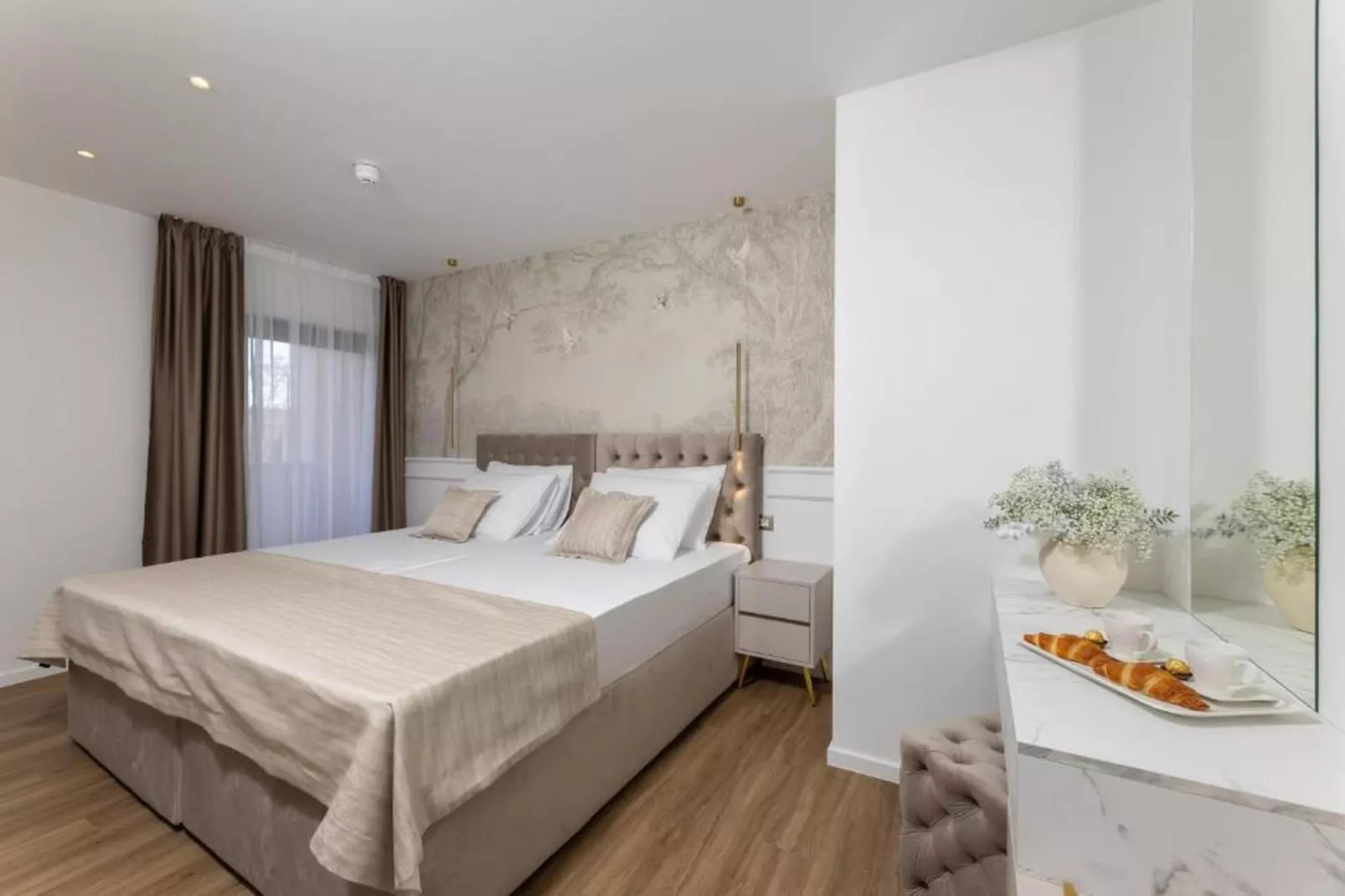 PICTAS Residence - Superior Double or Twin Room with Terrace - Schlafzimmer
