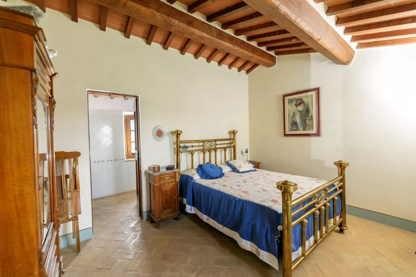 Podere Uliveto - Schlafzimmer