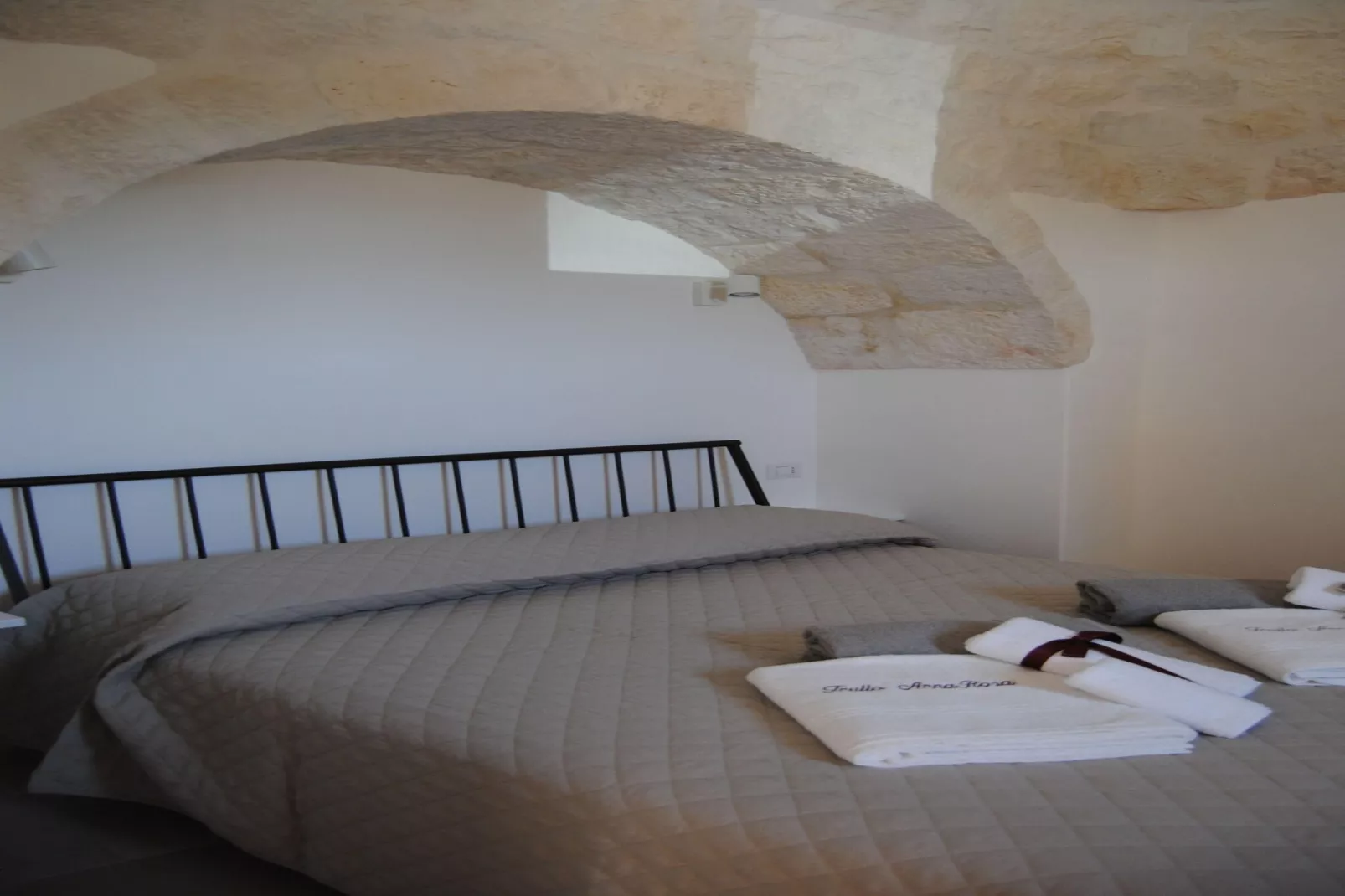 Trullo Rosa Ostuni - Schlafzimmer