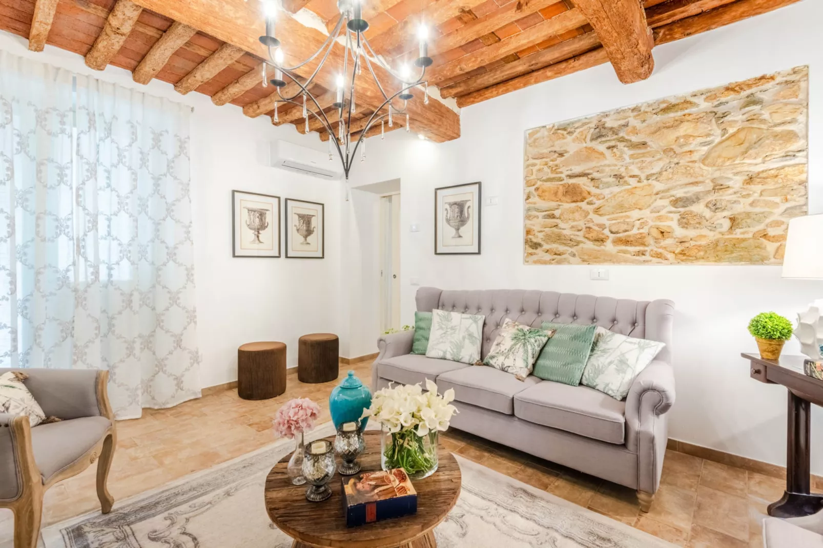 Molino Giusti Farmhouse - Wohnzimmer