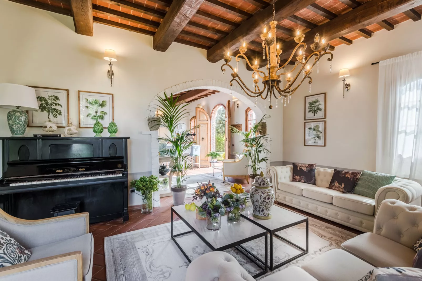 Villa San Miniato - Wohnzimmer