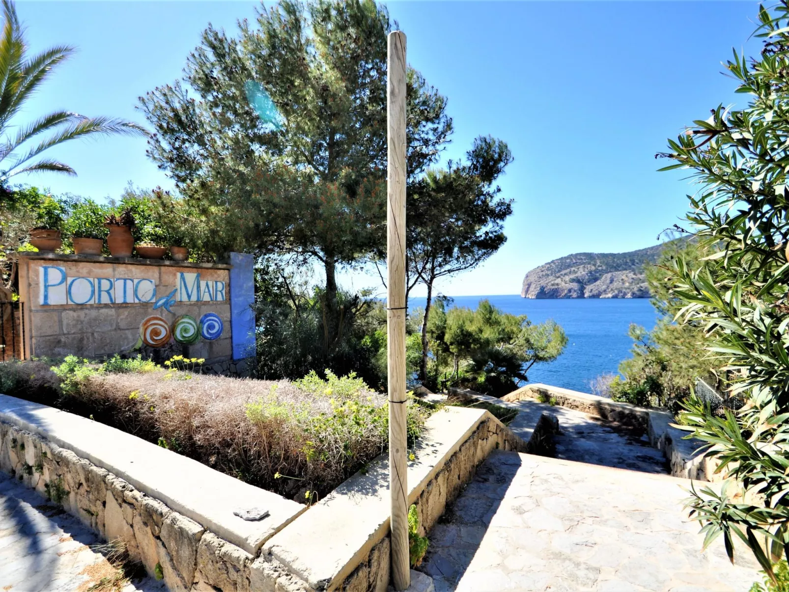Villa CA TOTHOM con vistas al mar Camp de Mar para 8 personas (4 habitaciones) - Draußen