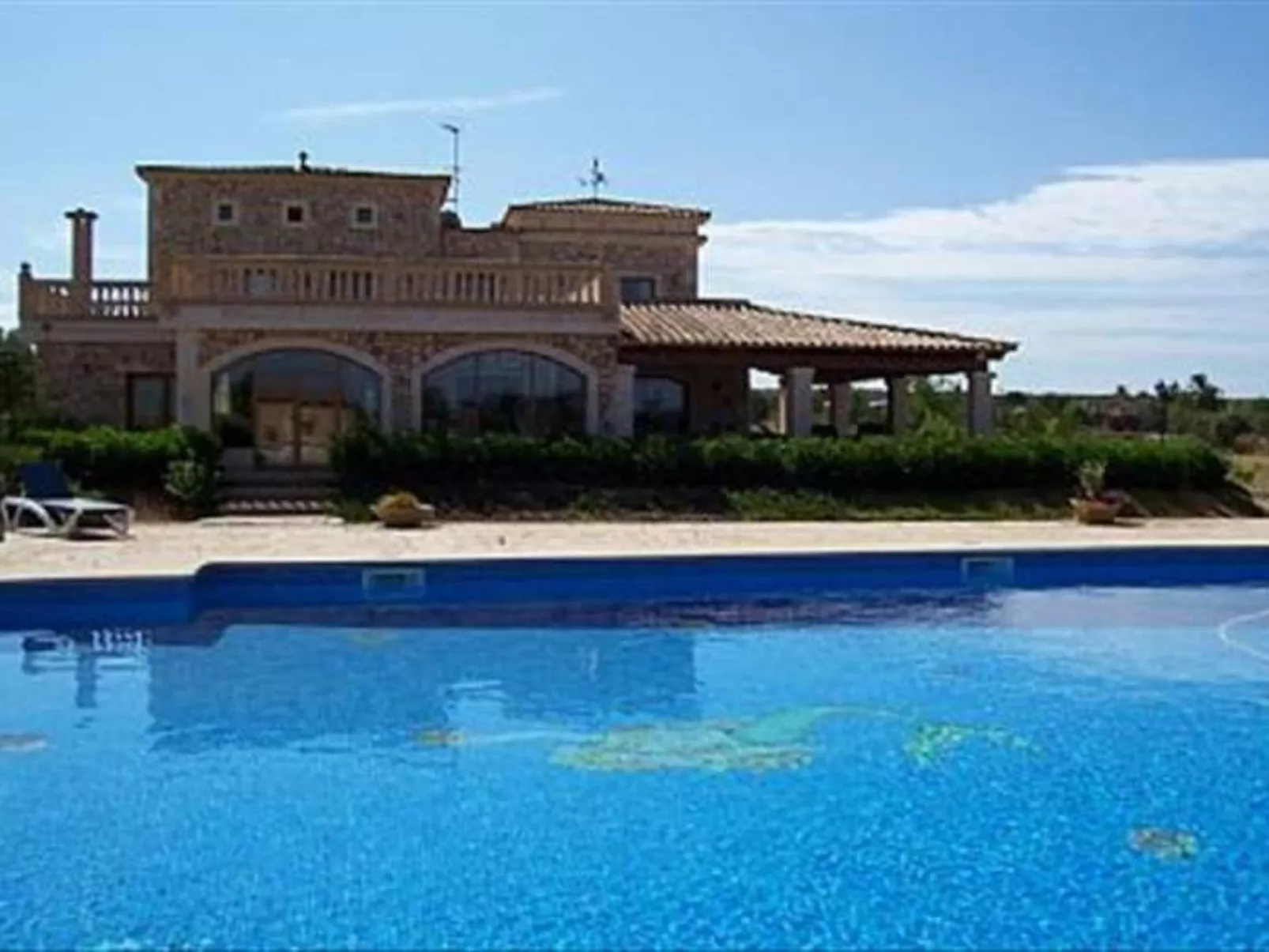Finca NA PONT- Finca rústica con gran piscina en Campos, Mallorca. Ideal famili - Outside