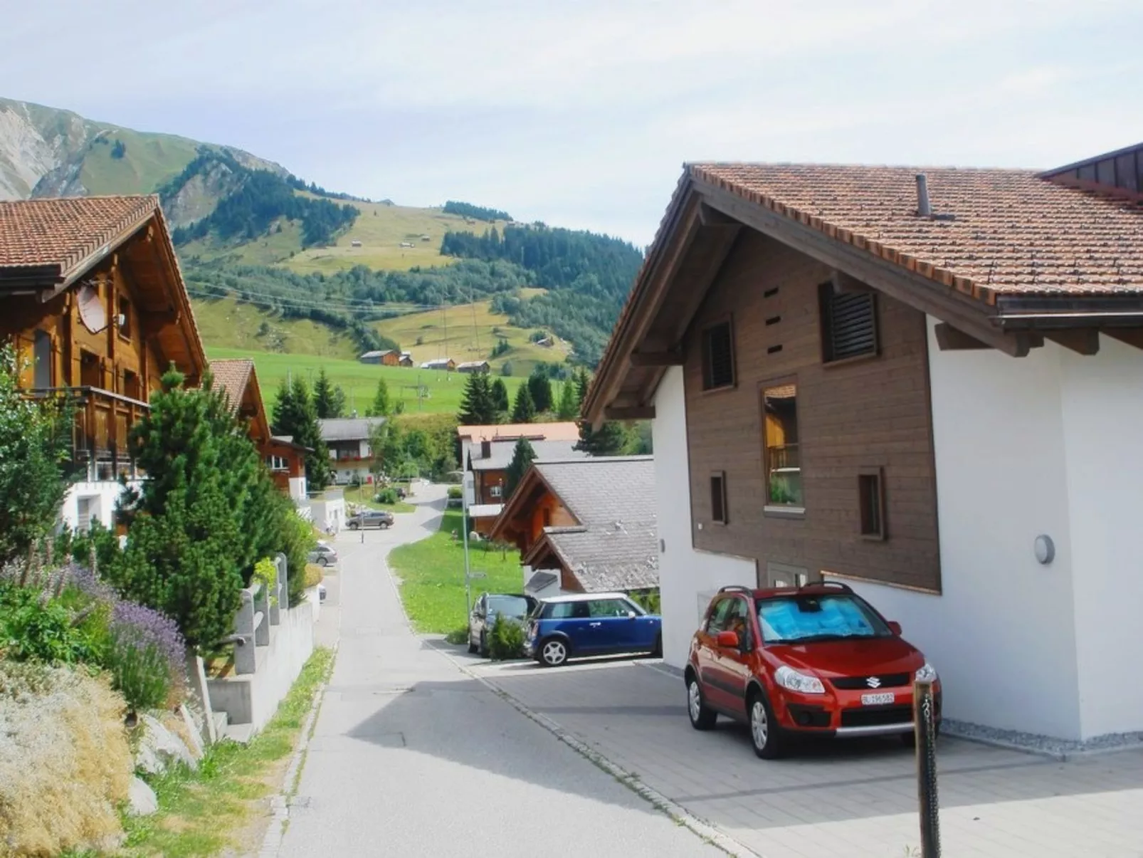 Huggel, (Camischolas/Sedrun). - Dehors