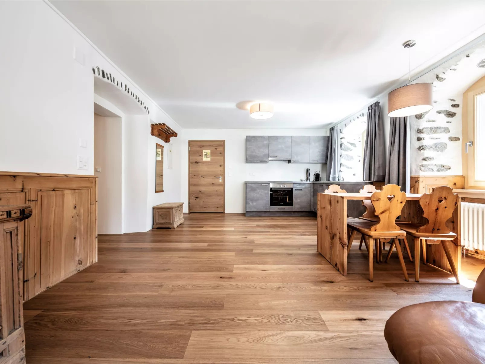 Appartements Münsterhof, (Müstair). - Inside