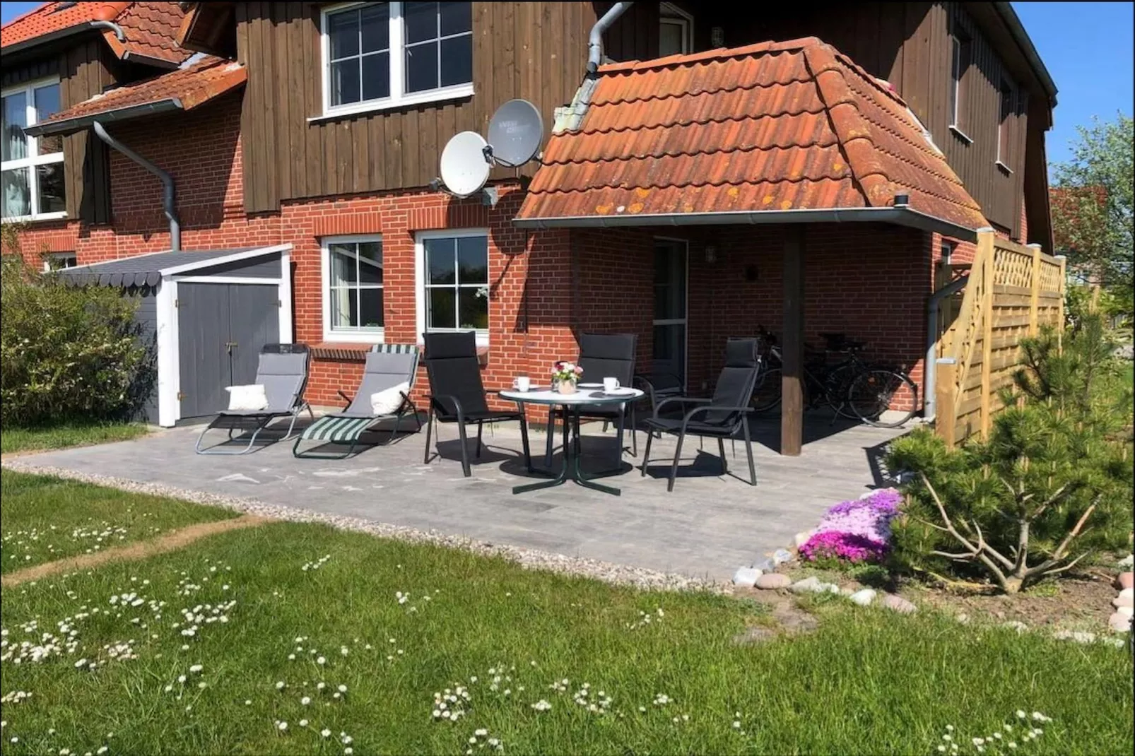 Ferienwohnung Kieferneck - Terrasse