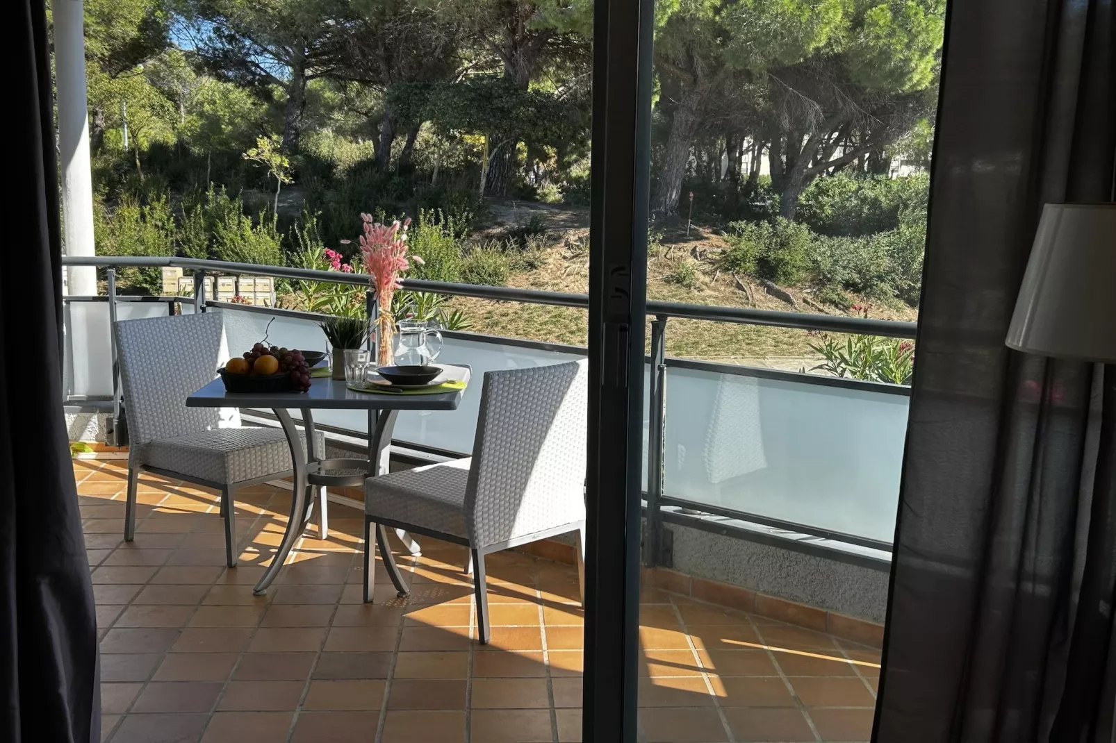 Les Jardins de Neptune MAISONNETTE DUPLEX 4/6 pers CLIMATISÉE OTA - Terrace balcony