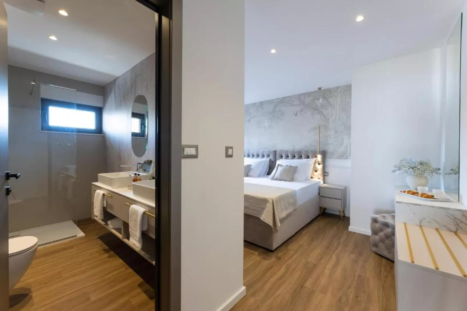 PICTAS Residence - Superior Double or Twin Room with Terrace - Schlafzimmer
