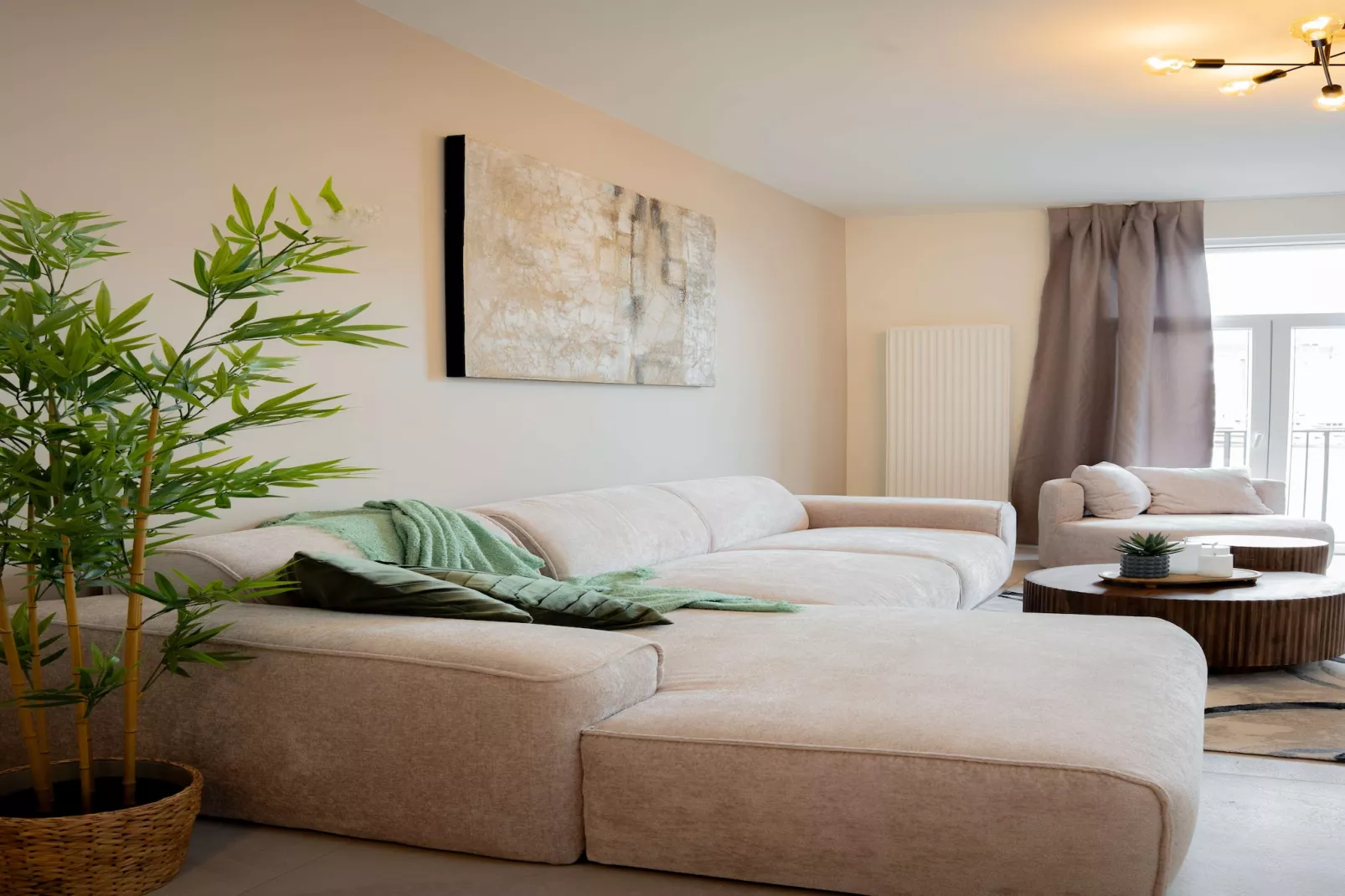 One Lux Stay 2BR/ 2BA Antwerp near Central Station - Salon