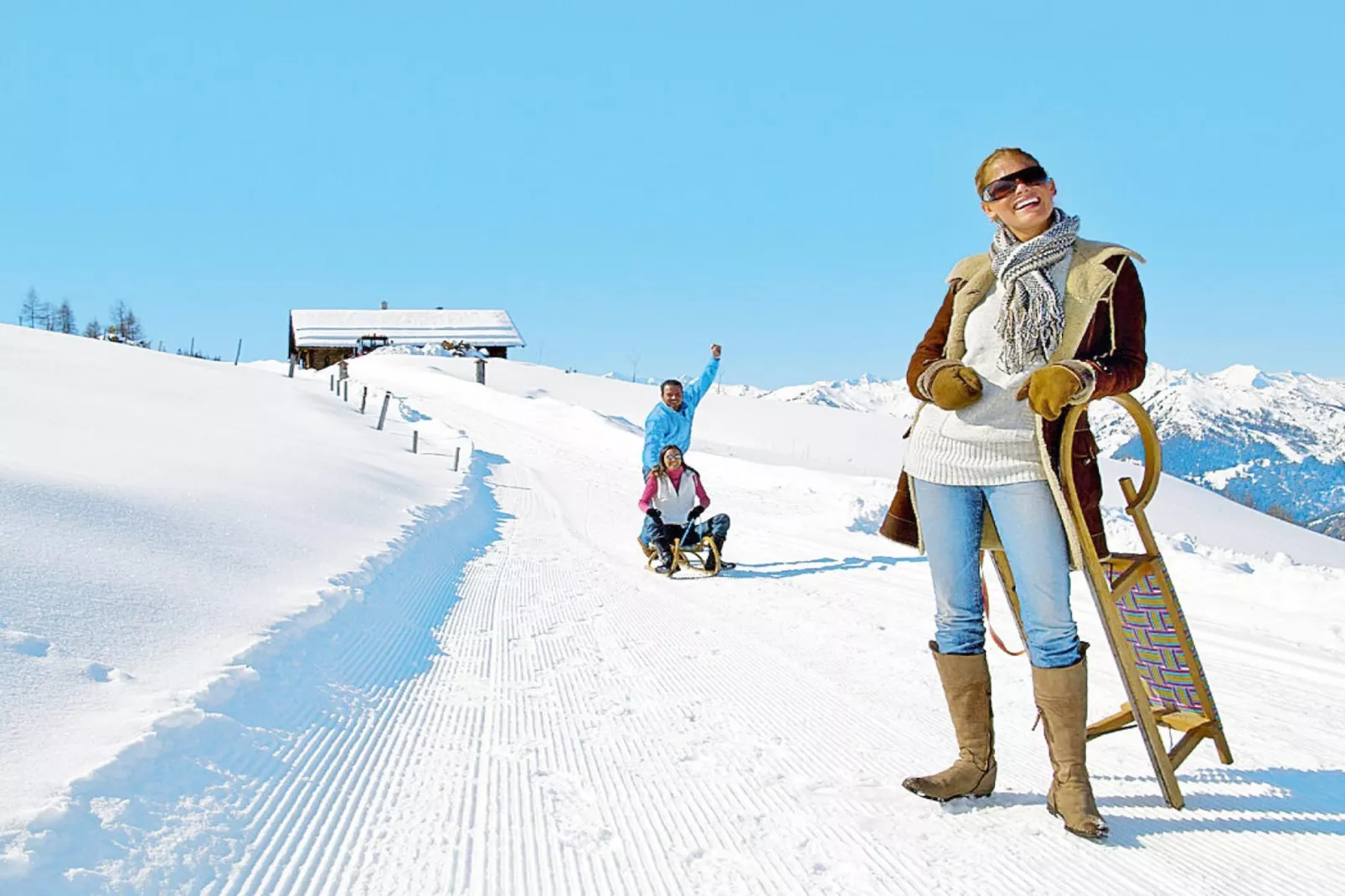Ferienhaus Ebner - Area within 1km in winter
