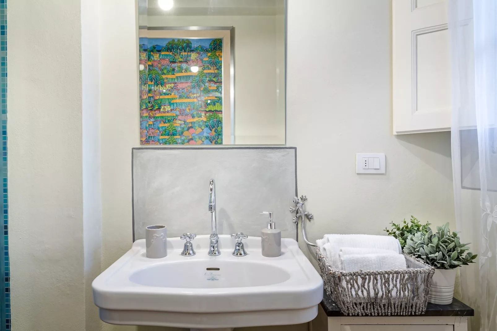 Il Frantoio Farmhouse Apartment - Badezimmer