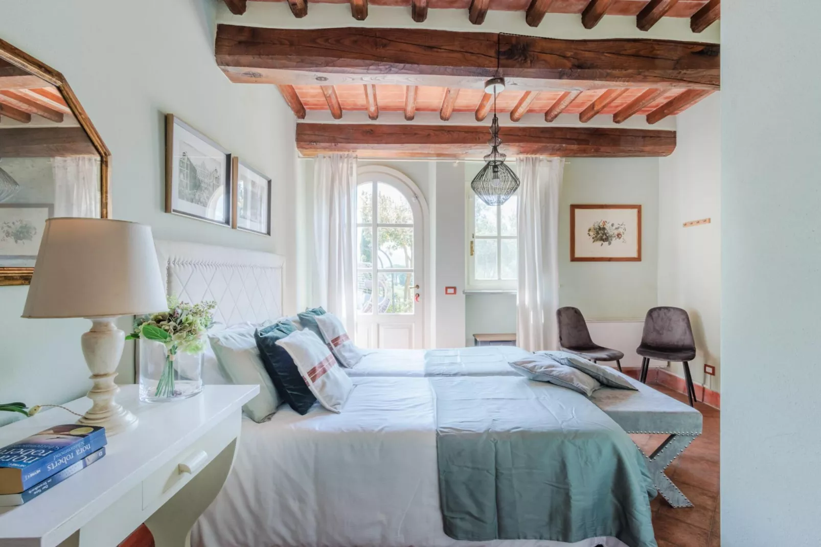 Elisa Farmhouse Apartment in Wine Resort - Schlafzimmer