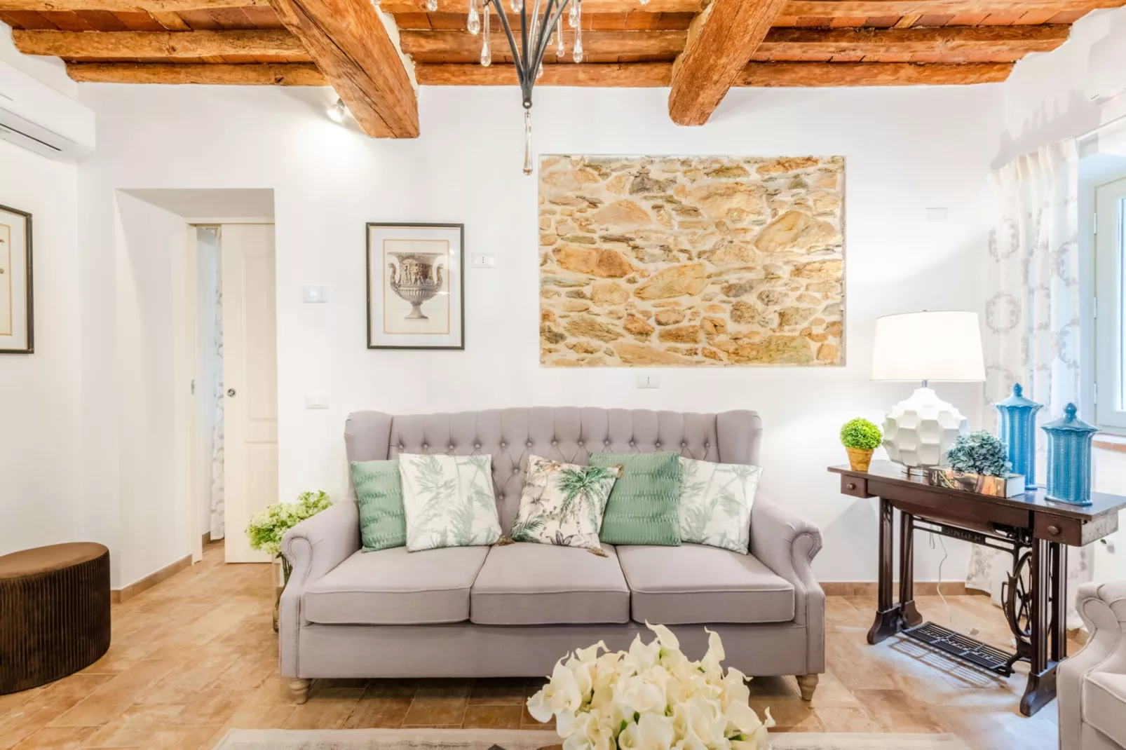 Molino Giusti Farmhouse - Wohnzimmer