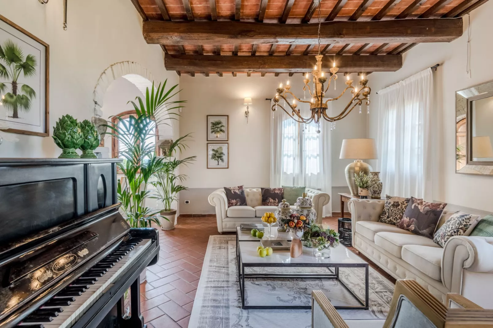 Villa San Miniato - Wohnzimmer