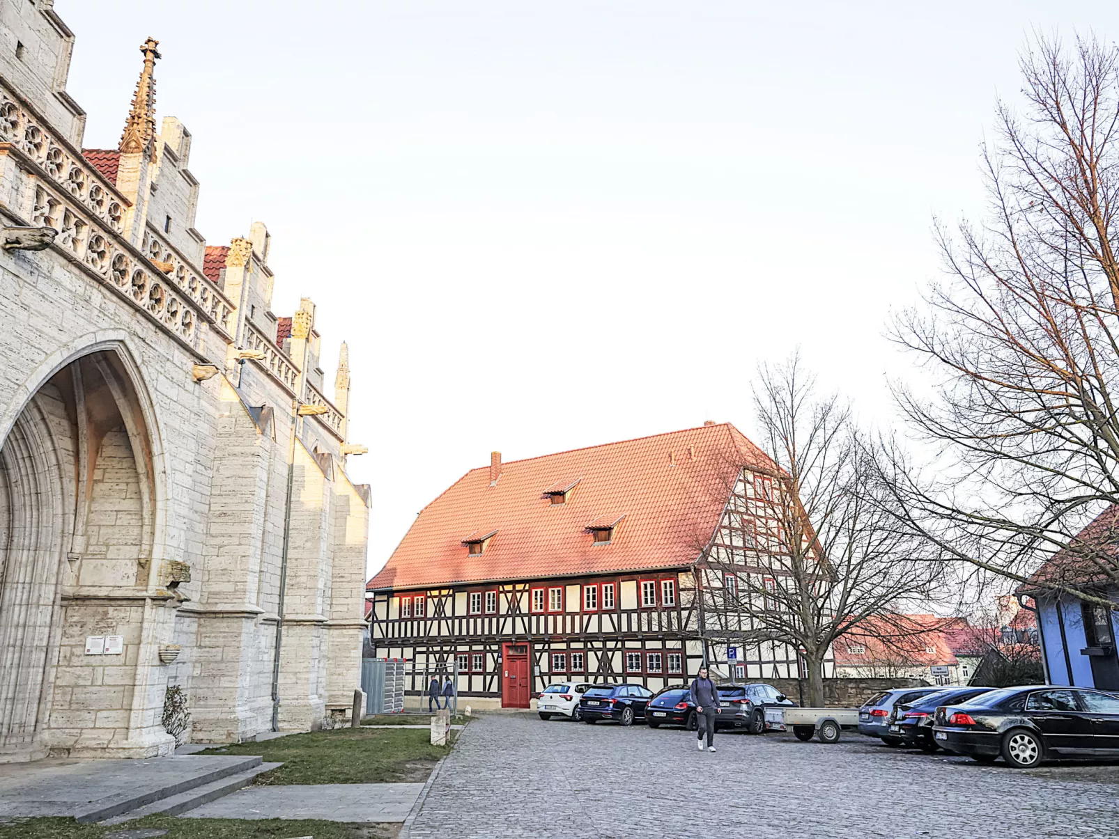 Ferienwohnung an der Bergkirche - Draußen