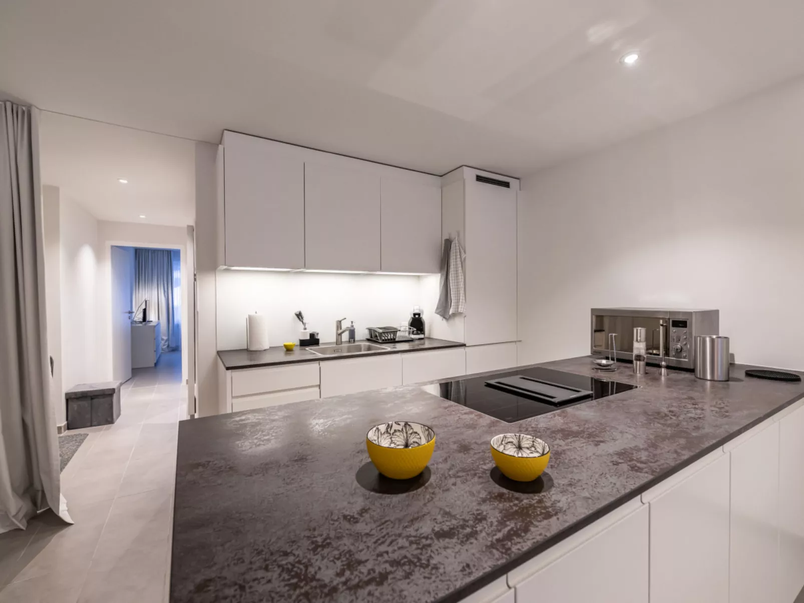 Rancho 121, (Laax Uletsch). 2.5 Zimmerwohnung, 70m², Dusche, sep. WC, für 3 Per - Dedans