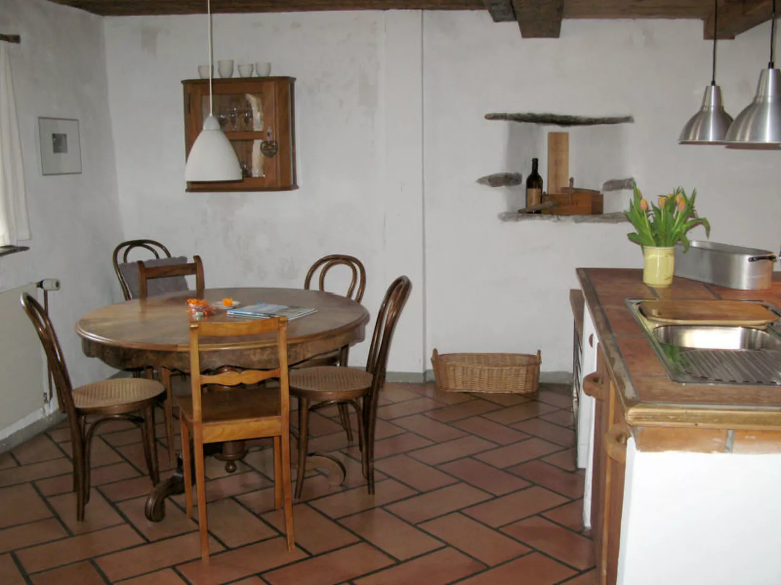 Altes Pfarrhaus, Surcasti, (Surcasti). - Drinnen