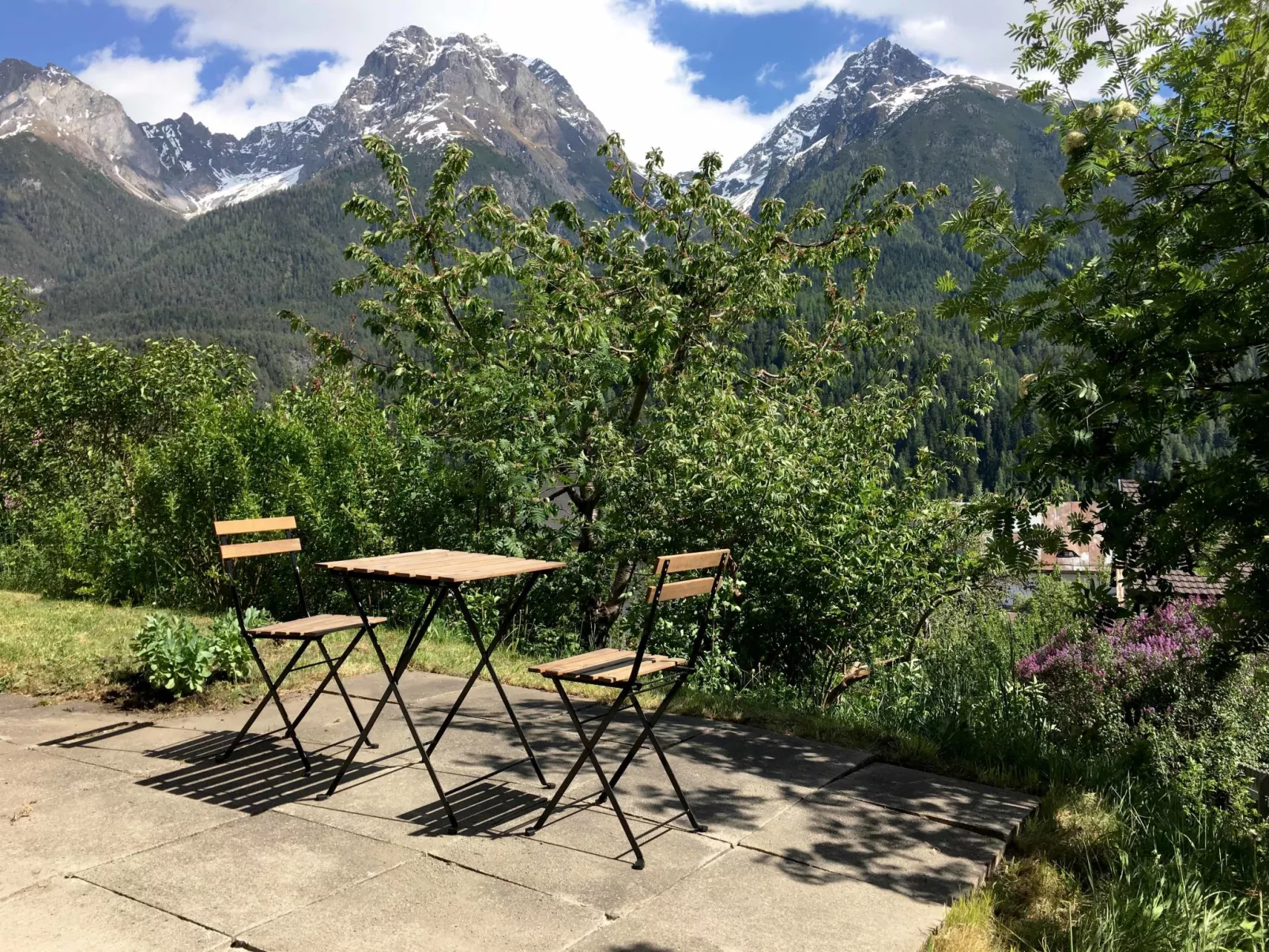 Chasa Allegra, (Scuol). - Draußen