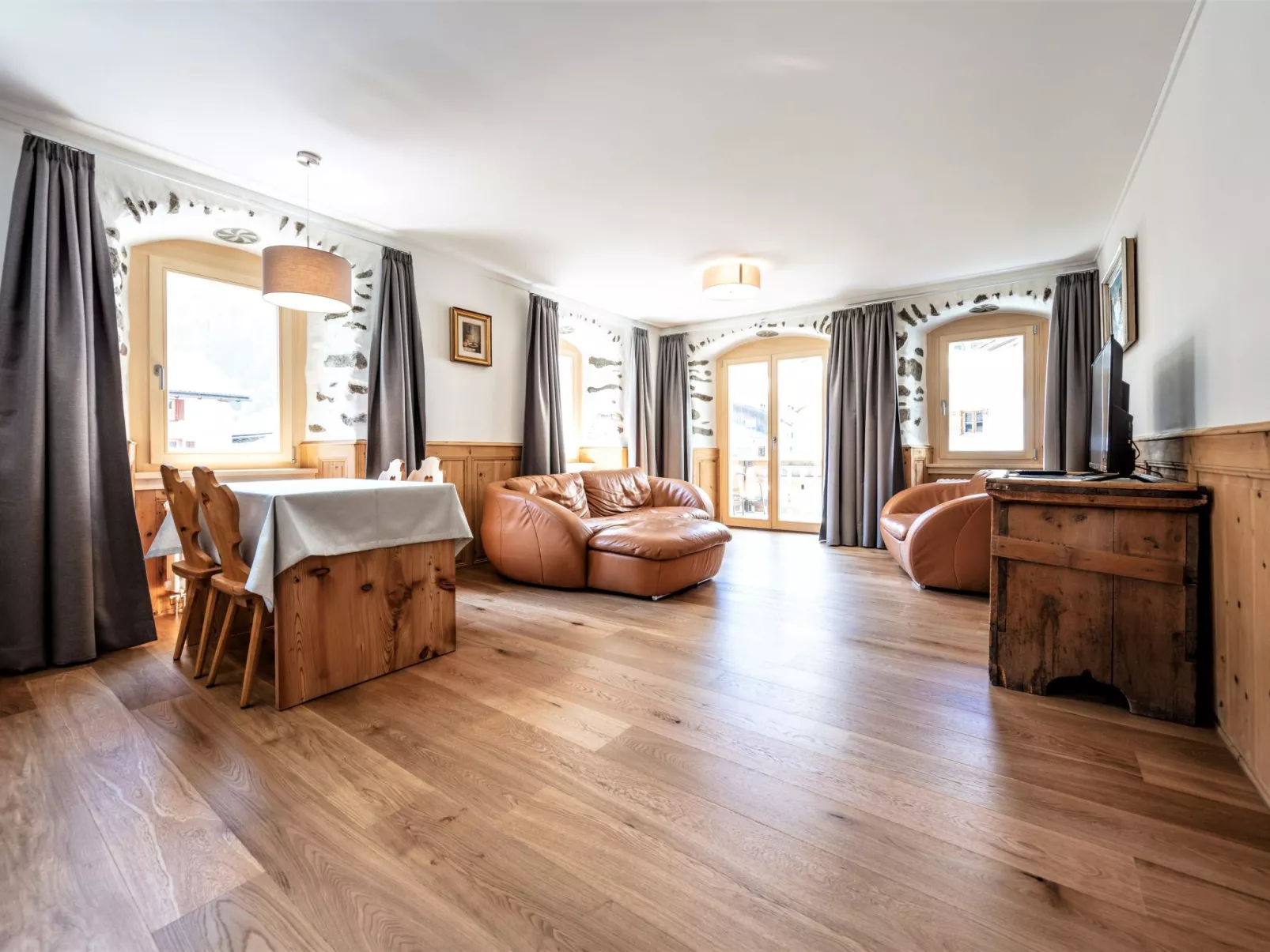 Appartements Münsterhof, (Müstair). - Inside