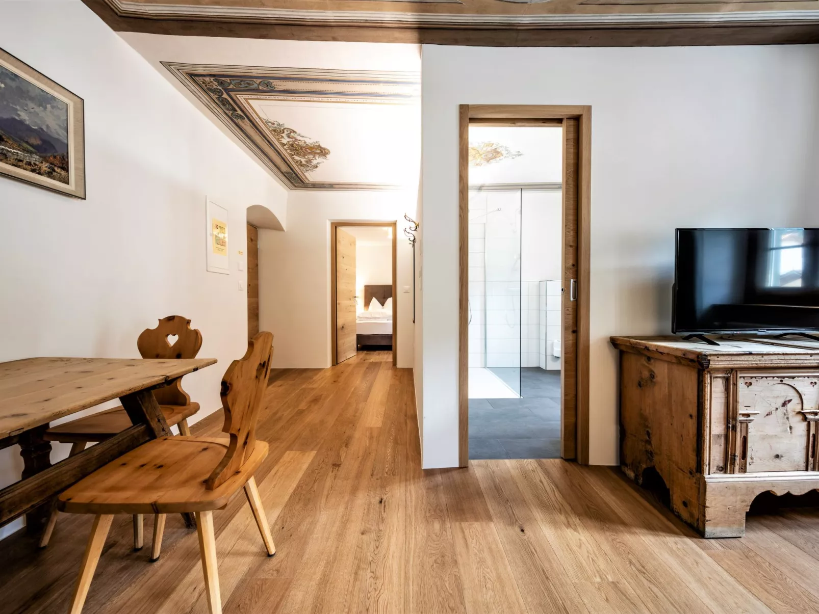 Hotel Münsterhof, (Müstair). - Drinnen