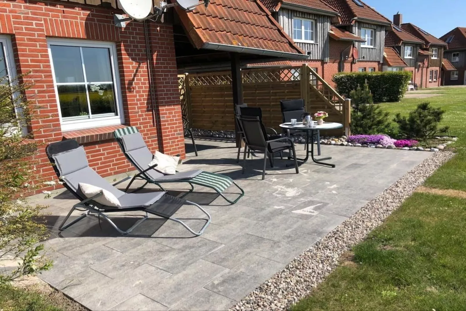Ferienwohnung Kieferneck - Terrasse