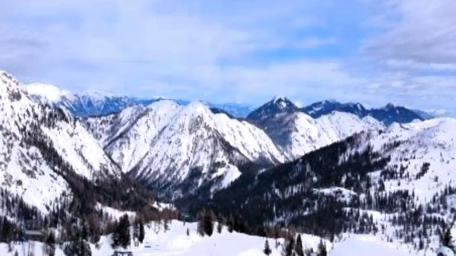 Kötschach - Zones hiver à 5 km