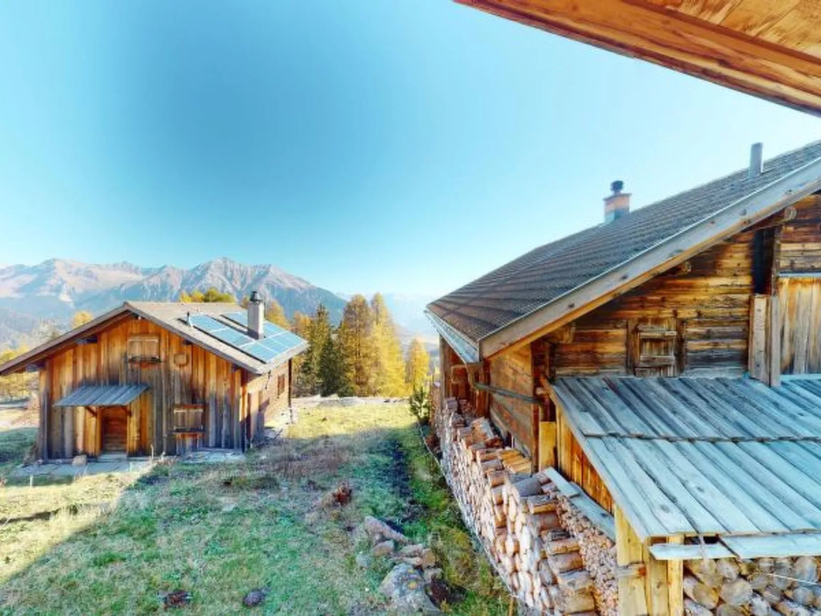 Alphütte-Maiensäss Mutten - Draußen