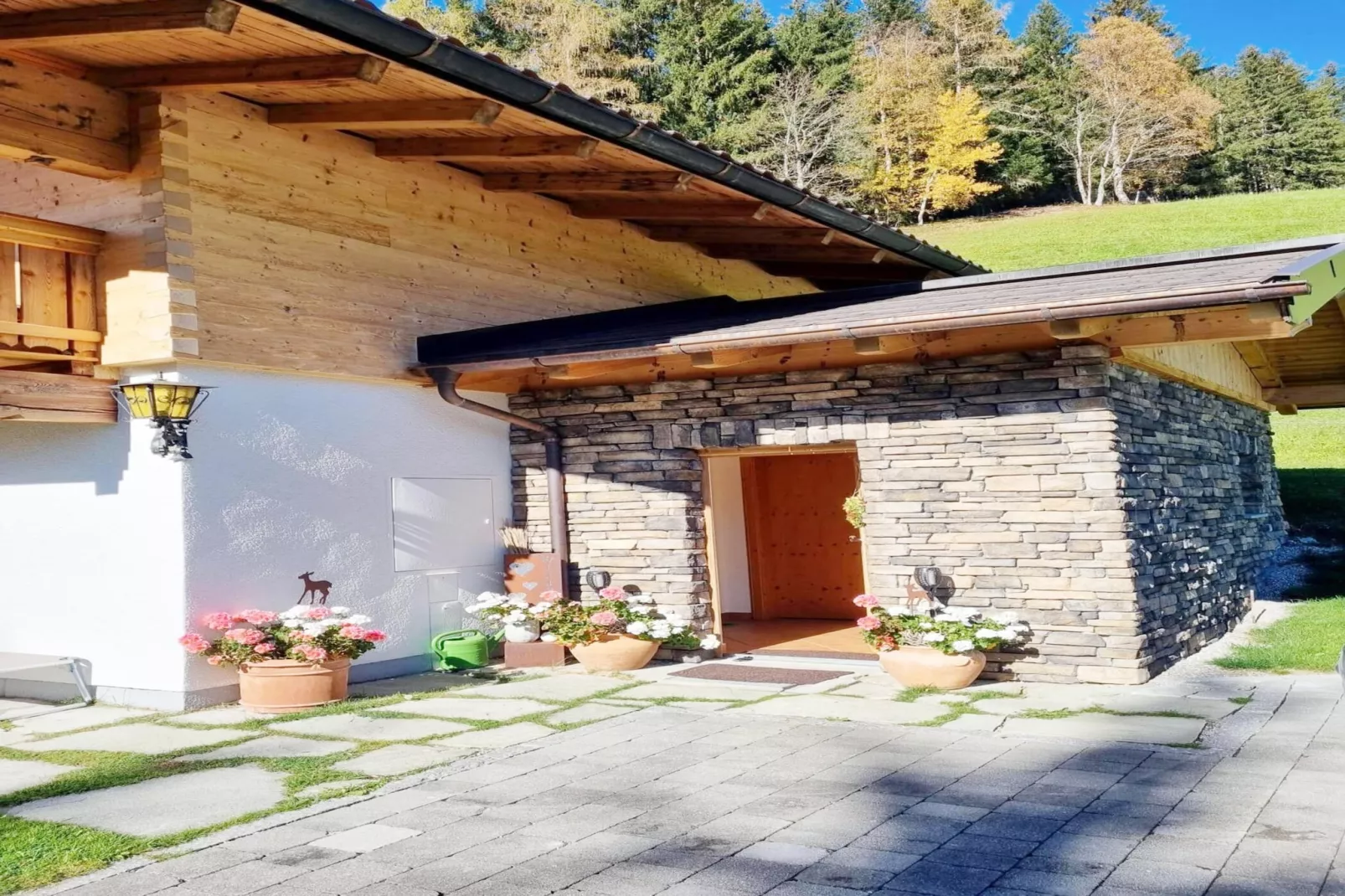 Ferienhaus Aigenberg - Außenbereich Sommer