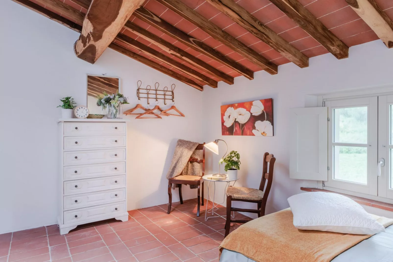 Casa Bellavista at Borghetto Farmhouse - Schlafzimmer