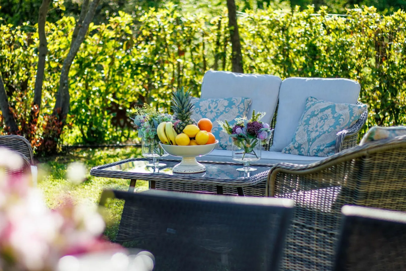 Pietro Farmhouse Apartment in Wine Resort in Lucca - Terrace balcony