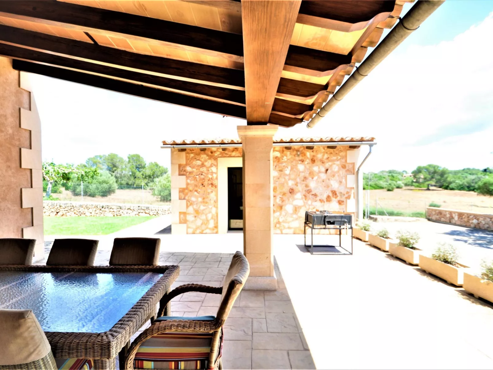 CAS BORRASSOS- Finca con piscina privada a 10 minutos de Palma.. BBQ. Wifi - Wi - Outside