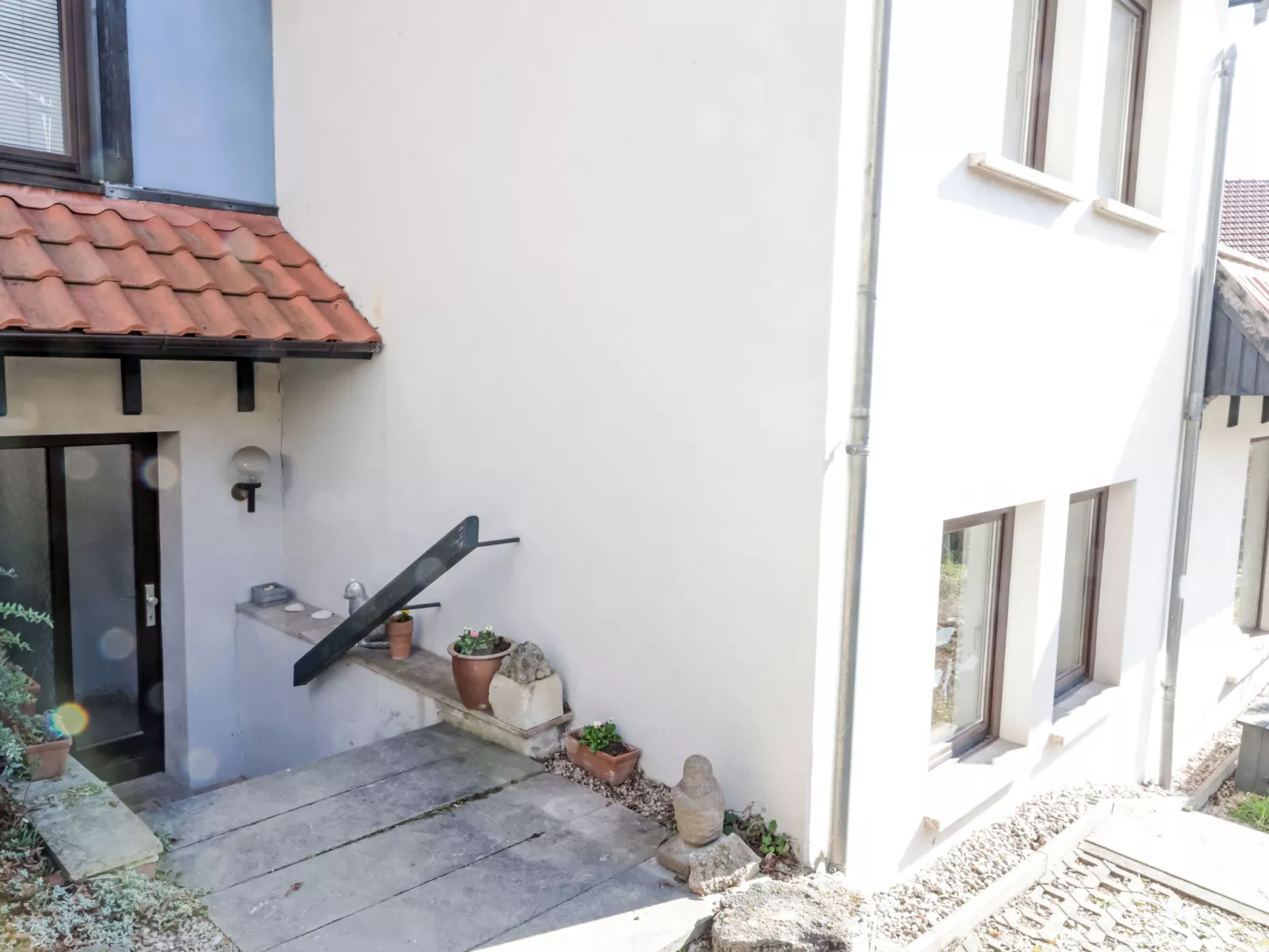 Ferienwohnung an der Bergkirche - Draußen