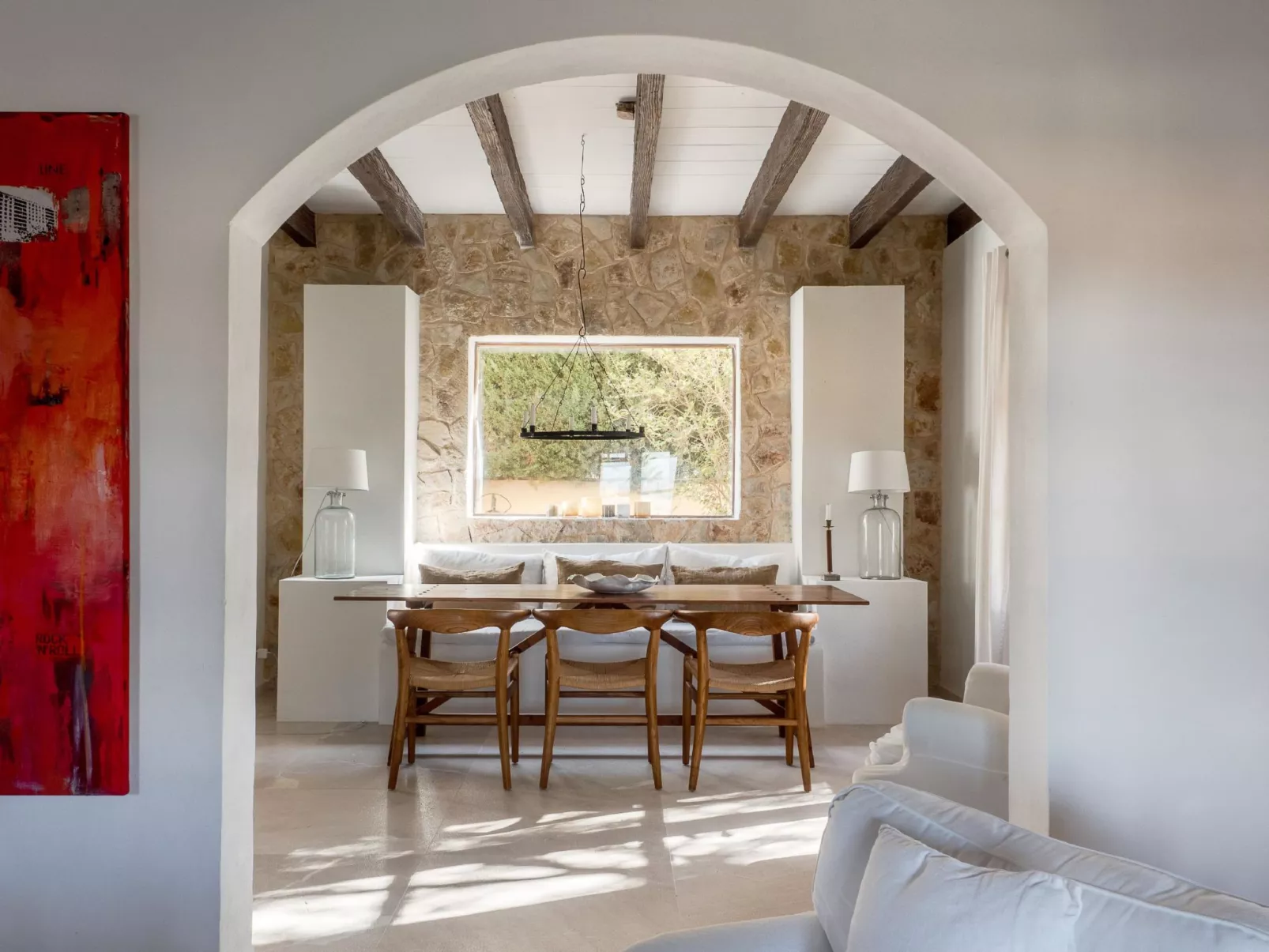 VILLA ALENAR. Espectacular villa rústica en San Marçal, Piscina Privada - WiFi - Inside
