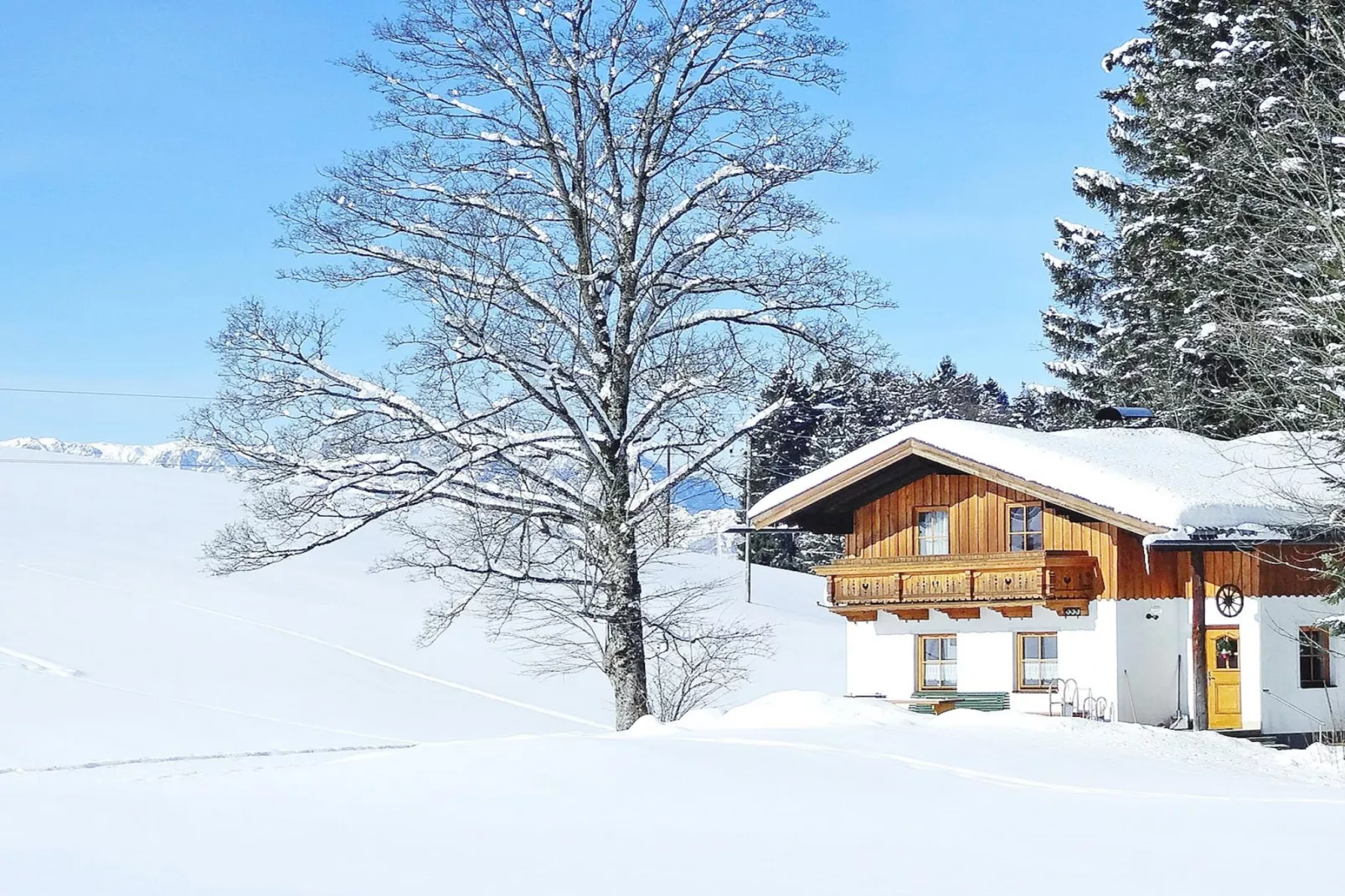 Ferienhaus Kathrin - Exterior in winter
