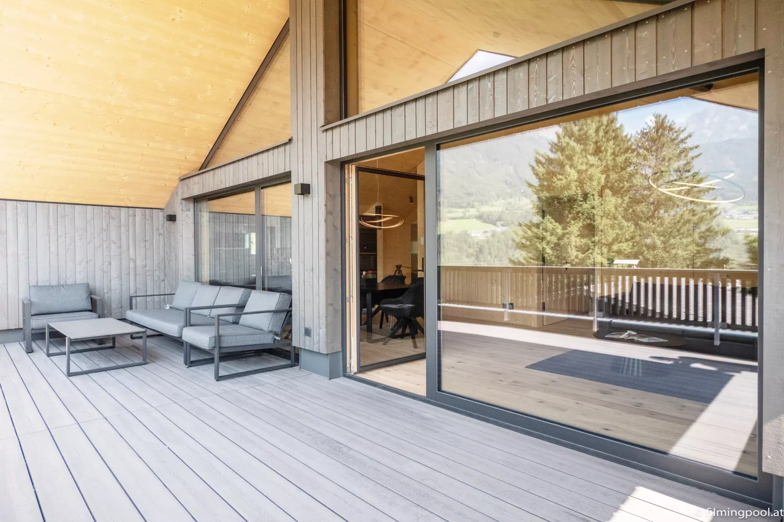 Penthouse in Mieders - Terrace balcony