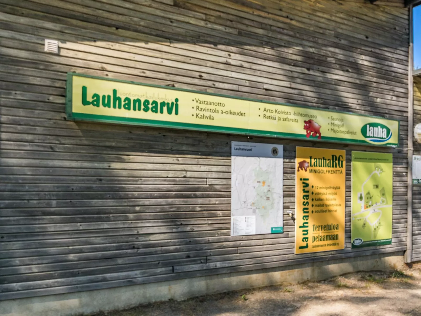 Lauhanlinna - Drinnen