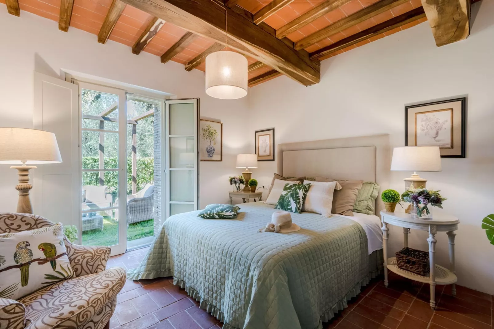 Casa Pinocchio at Borghetto Farmhouse - Bedroom