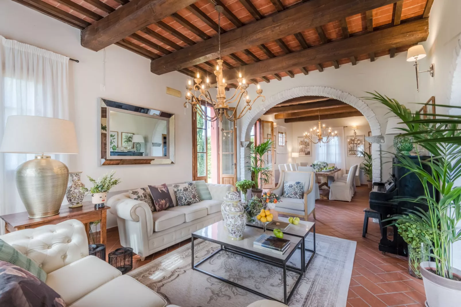 Villa San Miniato - Wohnzimmer