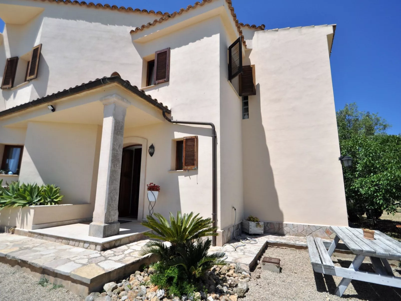 Villa SON RUBI en Selva (Serra de Tramuntana) con barbacoa y piscina privada- V - Draußen