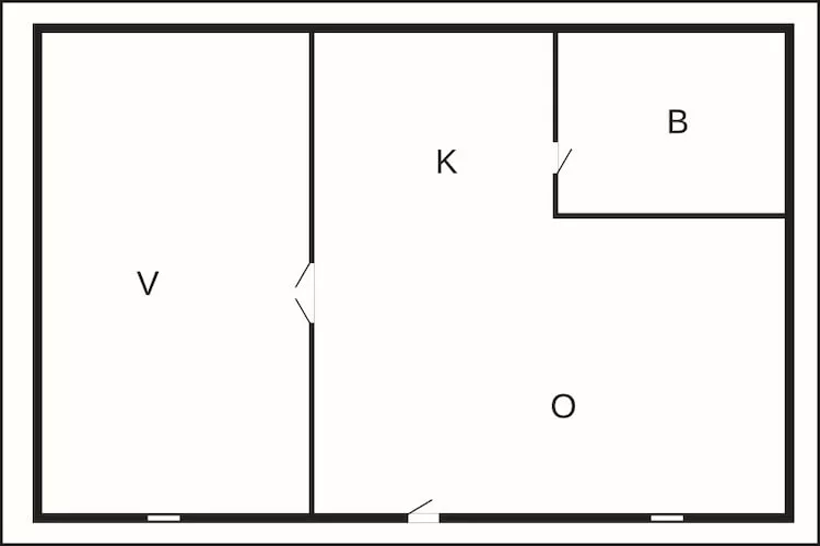 Maison de vacances pour 4 a Faaborg - Plan