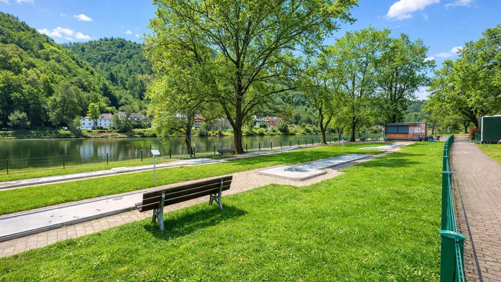 Die kleine Quelle - Gebiete Sommer 1 km